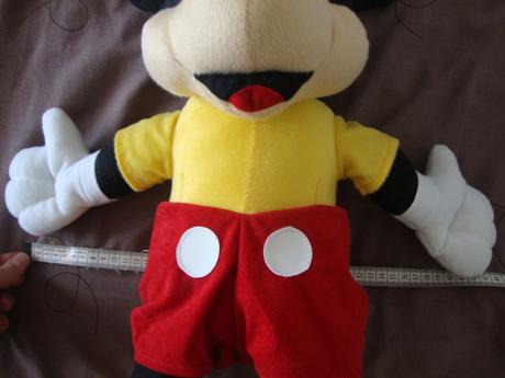 Plyšový mickey veľký 60 cm (skoro nový),