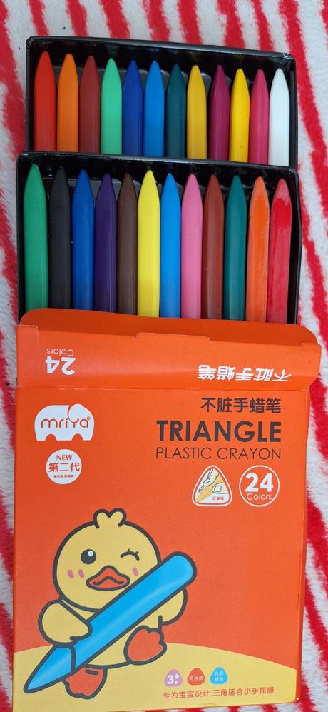 Voskové farbičky 24ks, 