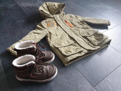 Bunda grátis čižmy, lupilu,92