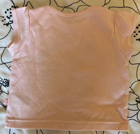 Nenosené tričko mothecare v. 56 na 0-3 mes., mothercare,56