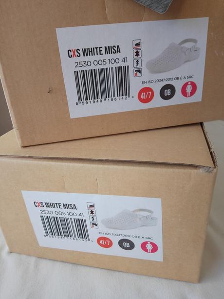 Dámske pracovné sandále misa-cxs, 40