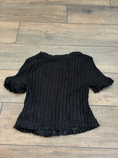 Čierny top, zara,s