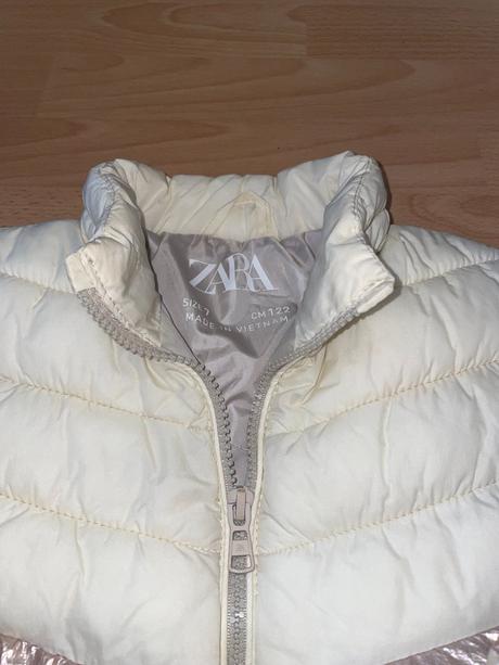 Metalická zateplená bunda zara, zara,122