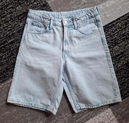 Jeansove sortky loose fit h&m 146, h&m,146