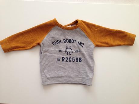 Tenší horčicový pulóvrik, h&m,68