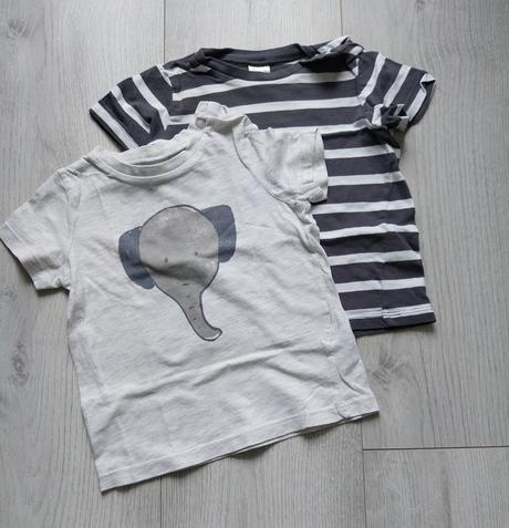 Tričko slon, h&m,74