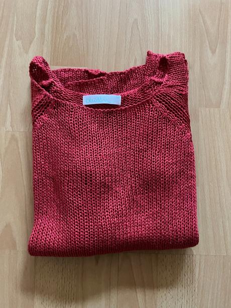 Červený svetrík xs/s, xs