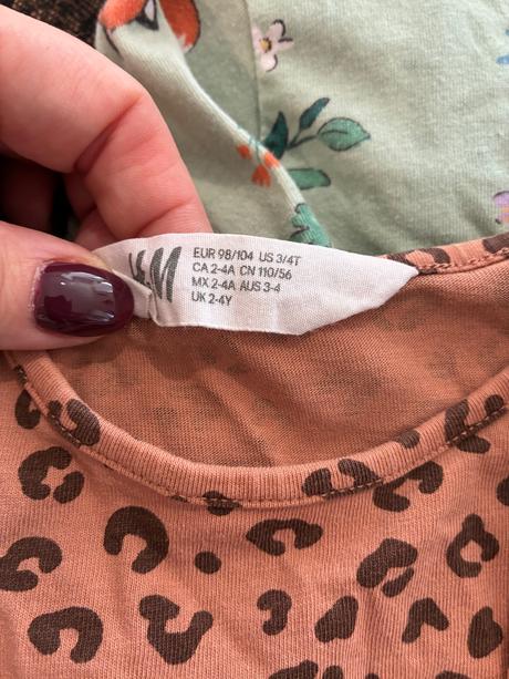 Tenke saty, h&m,98