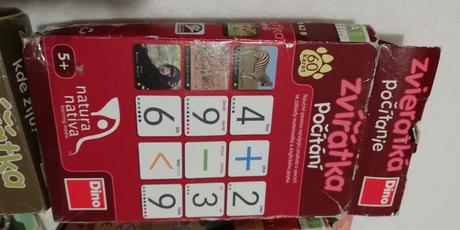 4 sady multifunkčných karticiek - aj, matematika,, 