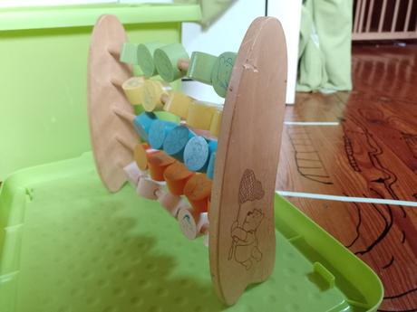 Drevené počítadlo pre najmenších, 