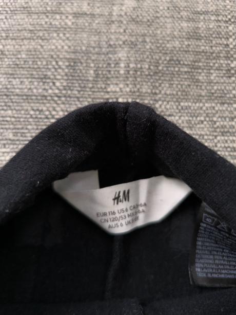 Zateplené legíny h&m 116, h&m,116