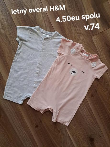 Letné overaly h&m, h&m,74