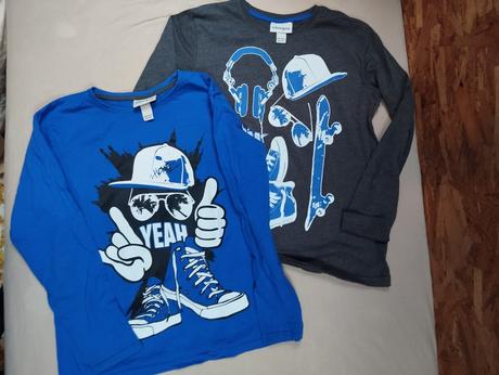 2 x chlapčenské tričko, bonprix,158