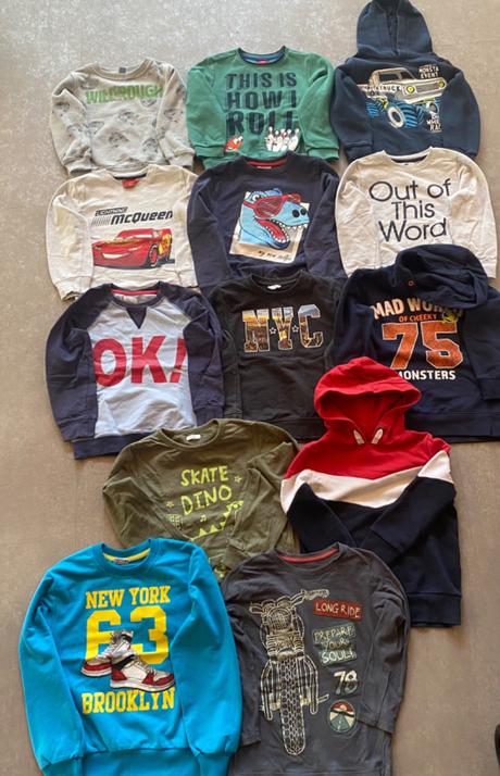 Chlapčenské mikiny veľ. 122, 122