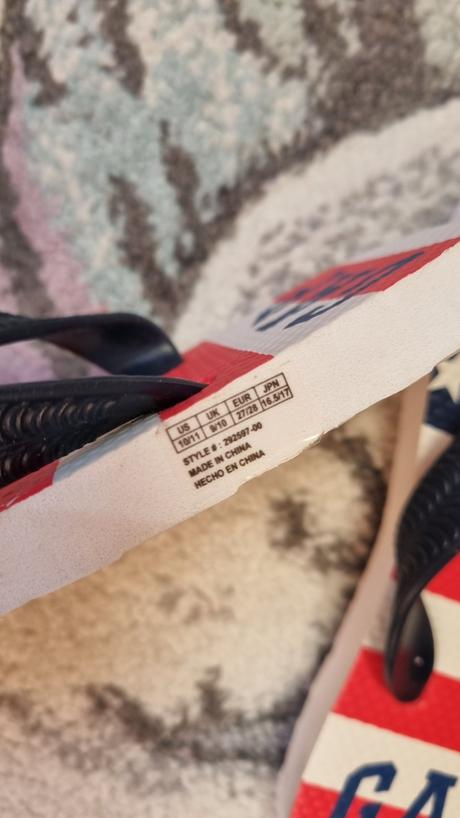 B3474 žabky, gap,27