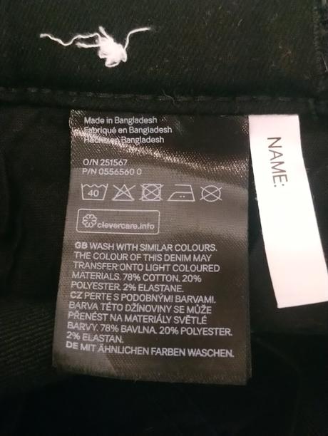 Dievčenské čierne skinny, denim, 116-122 cm, denim,122