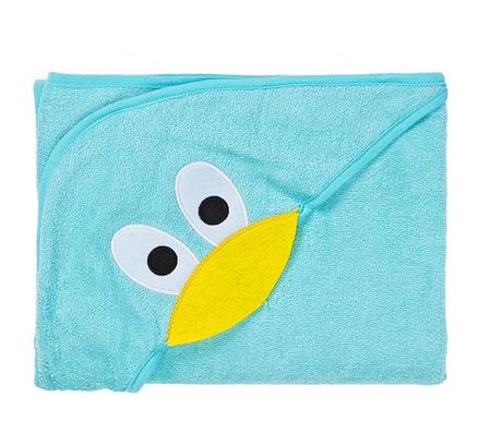 Sensillo detská osuška s 3d aplikáciou kačka 100x1, 