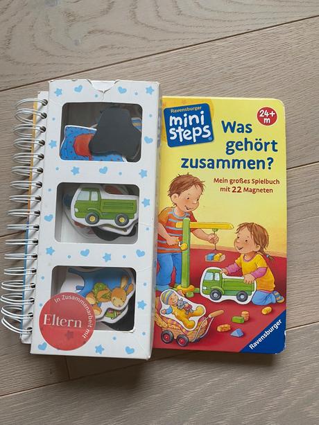 Kniha s magnetkami ravensburger,