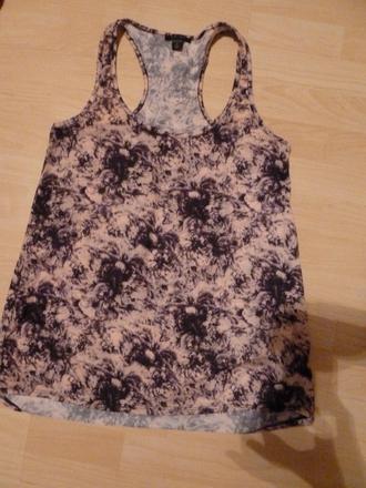 Ružovo-čierne tielko, amisu,m