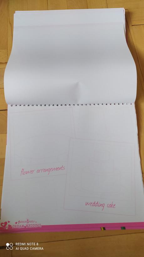 Návrhársky zošit svadba snov fashion angels, 