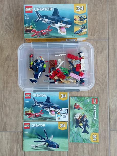 Lego creator a technic (výborný stav),