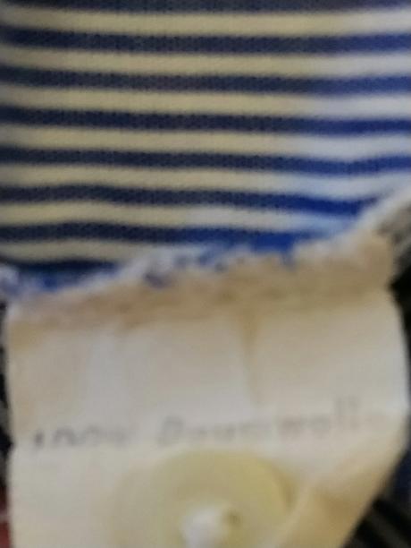 Dámska pásikavá modro biela blúzka, laura di sarpi, xxl