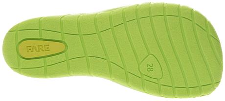 Fare bare - prezuvky zelené (formula), fare,23