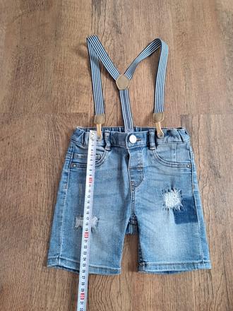 Kraťase s trakmi hm, h&m,86