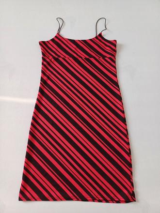 Červeno-čierne saty, xs