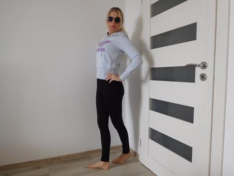 Mikinka + leginy bavlnené, 36, adidas,36