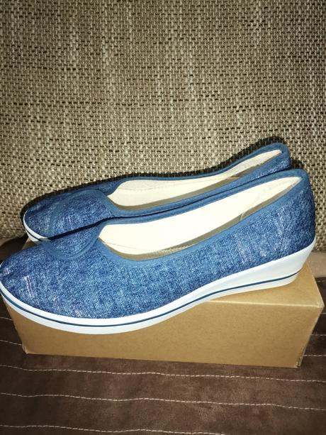 Dámske topánky, balerínky, plátenky č. 39, 39