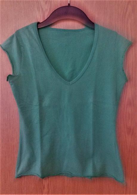 Zelene bavlnene tricko, m