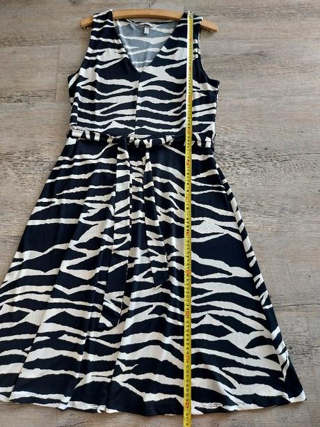 Elastické šaty s opaskom, h&m,l