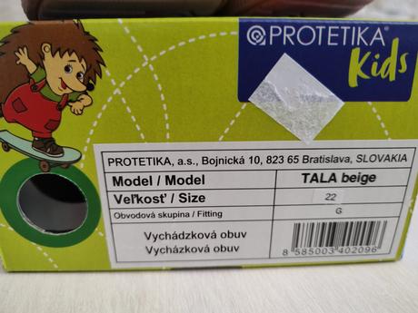 Dievčenské topánky - zdarma k nákupu, protetika,22