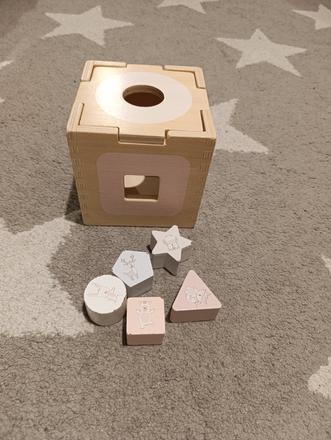 Drevená vkladačka tvary, 