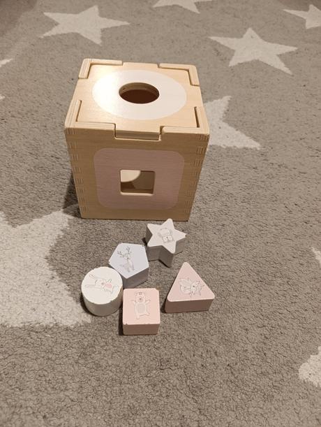 Drevená vkladačka tvary, 