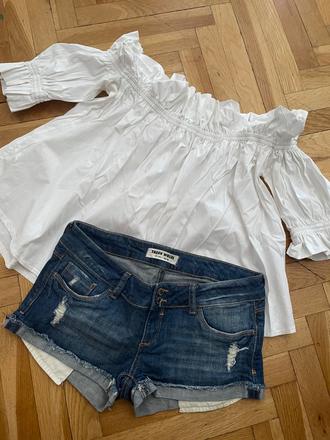 Krasny top cez ramena, l