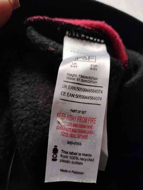 F&f zateplené tepláky, f&f,134