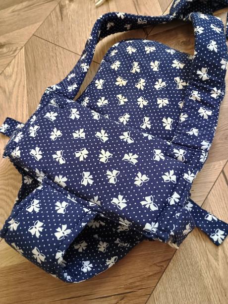 Retro nosič pre bábätká,