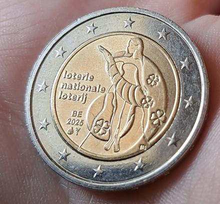 2 eur belgicko 2025,