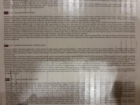 Loft sadrovy obklad biely, 