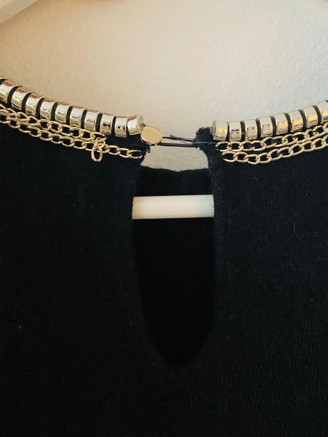 Mohito čierny svetrík s aplikáciou, mohito,m