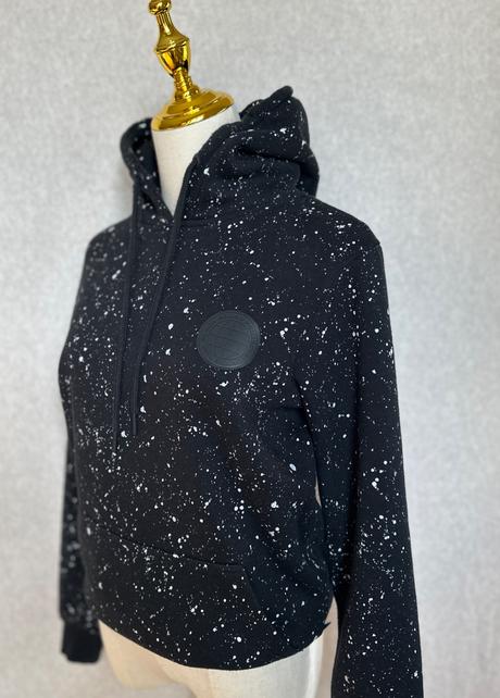 Mikina hoodie nočná obloha, xs