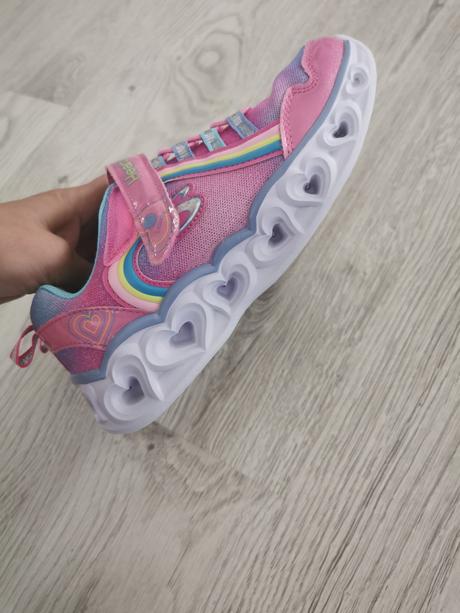 Tenisky blikajúce skechers 32, skechers,32