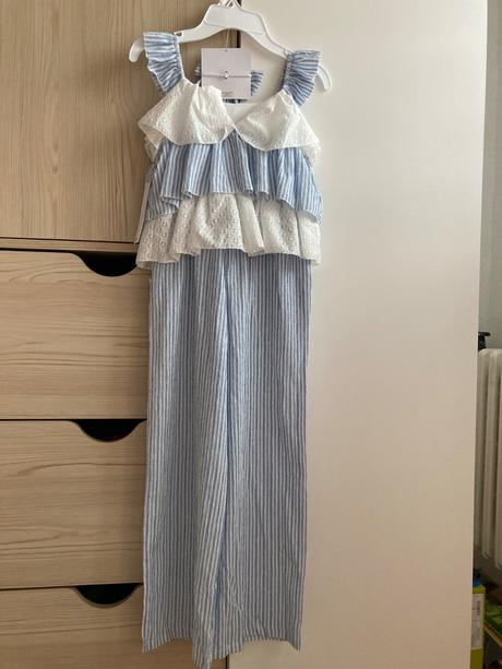 Letný overal tahari girl a gumicka do vlasov masla, 122