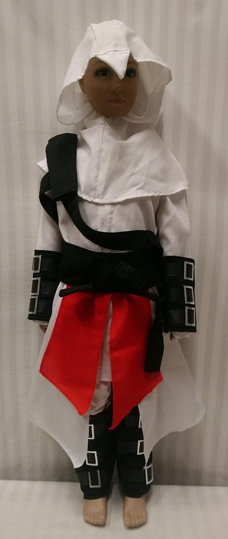 8 dielny kostým ninja white killer, mom, 122-134,