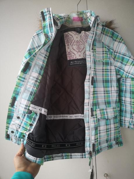 Rojo dievčenská zimná bunda veľkosť 8 rokov, 128