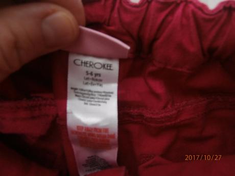 Rifle červené 4-5 rokov, cherokee,110