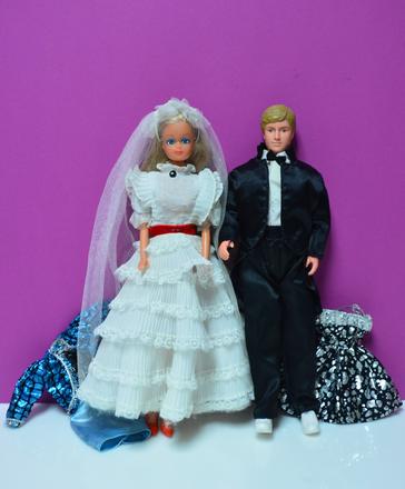 Retro bábika steffi a ken, 