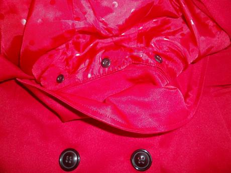 Trenčkot s odopínateľnou kapucňou ako nový, gate,38